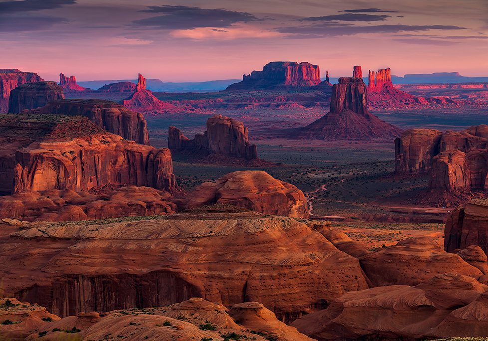 _0017_GettyImages-674650494 A view of the valley from the top of a mountain.